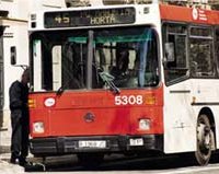 Autobus de la lnea 45, ao 2001