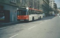 Uno de los Pegaso 6424 que circulan por Barcelona