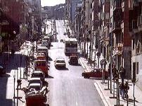 En la calle Llobregs, ao 1999