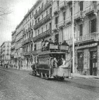 En la Pl. Catalua-Rivaldeneyra, ao 1898