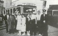 Autobus de la lnea Lesseps - Rep. Argentina - Horta, ao 1936