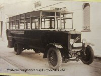 Autobus de la lnea del Carmelo, ao 1928
