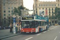 En la Pl. Catalua, 2001