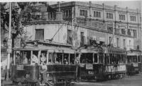 En la Plaza Palacio, ao 1951