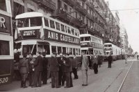 Trolebus FC en la calle Seplveda