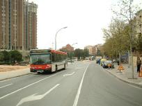 En el inicio de la C de Cornell en Esplugues, marzo 2002