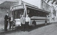 En el da de inauguracin de la lnea, 3/09/1991