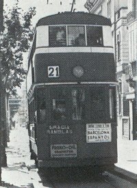 Tranva de la lnea 21